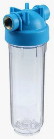 Корпус 10" фильтра хол. воды прозрачный 3/4"(T2) от интернет-магазина stmaster54.ru