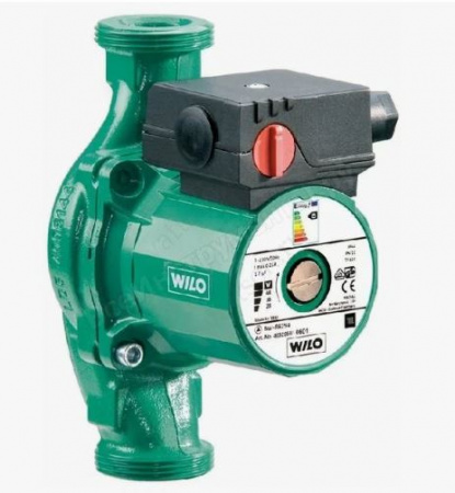 Насос циркуляционный WILO Star-RS 30/2 с гайками от интернет-магазина stmaster54.ru