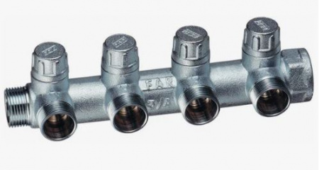 Зап.коллектор 1" НВ с 4отвод. М.Р. FK3906C1 от интернет-магазина stmaster54.ru