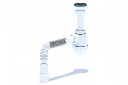 Сифон (A0115) 1,1/2"х40 с г/тр. 40х40/50 от интернет-магазина stmaster54.ru