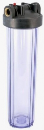Корпус Big Blue 20", 1" (с кронштейном) прозрачный (T) от интернет-магазина stmaster54.ru